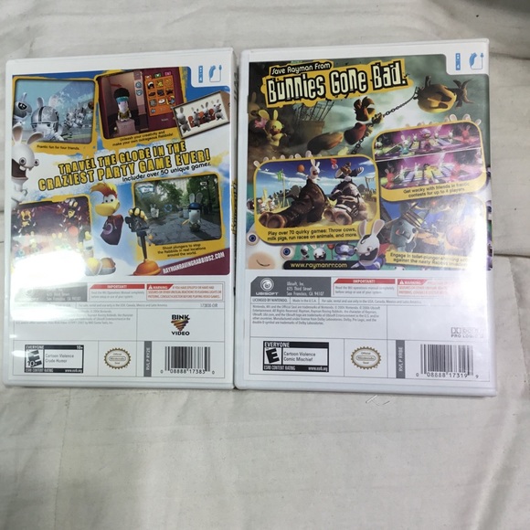 Wii games, Raving Rabbids, Raving Rabbids 2, - Picture 2 of 3
